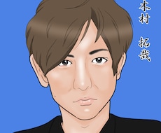 リアルタッチのデジタル似顔絵！！描きます SNS用アイコンやプレゼントに実績あり！！！
