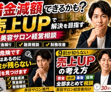 美容サロン経営のお悩み、30分で整理します イメージ1