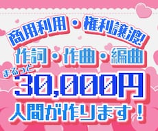 かわいい系・電波系アイドルソングを作詞作曲します 編曲込み・合計30,000円でフルサイズ楽曲制作します！