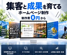 成果につながるホームページを制作しますます イメージ1