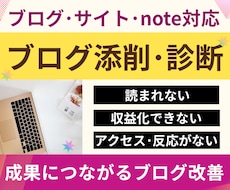 記事添削＋ブログ診断⭐︎記事もブログも改善します 文章×アフィリエイト×SEO×収益化の問題点を徹底改善します