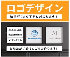 品質重視・修正無制限でロゴを作成致します