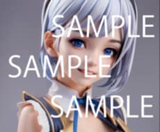 完成品オリジナルのデジタルフィギュアを提供します イメージ1