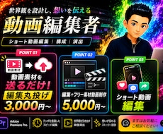 視聴維持率・テンポ・世界観つくります イメージ1