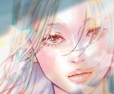 モード×透明感　雑誌の1ページのような絵を描きます イメージ1