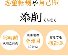 広告営業マンが対応❗️志望動機・PR等を添削します イメージ1
