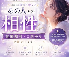 あの人との相性・恋愛傾向をさくっと鑑定します イメージ1