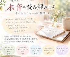 あなたの本音を読み解きます イメージ1