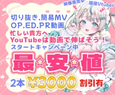 最安値！バズる動画作ります イメージ1