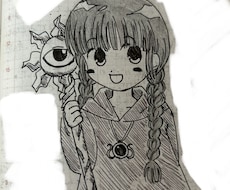 少女漫画風の絵を描きます イメージ1