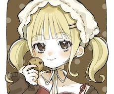 かわいい女の子のイラストを描きます イメージ1