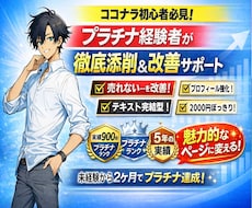 5年間プラチナ出品者が あなたのココナラ改善します イメージ1