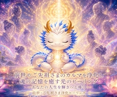 あなたの未来は変えられる。過去の浄化を行います 御先祖様・前世のトラウマから解放し、本当の自分を取り戻す。