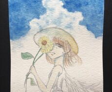 水彩でアイコン描きます イメージ1