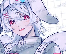 SNSに使用出来るアイコンをお描きします イメージ1