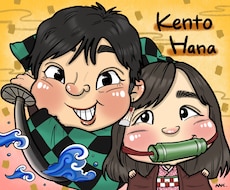 贈り物に特別な１枚を。優しい似顔絵お描きします 長寿祝い、結婚式、誕生日、記念日、送別会…ギフトに似顔絵を！