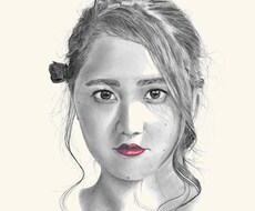 鉛筆でリアルな似顔絵を描きます ウェルカムボードや記念日、プロフィール画像にいかがですか