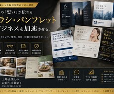 魅力が伝わるチラシ制作します イメージ1