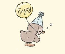 キャッチーでかわいい動物アイコンを描きます イメージ1