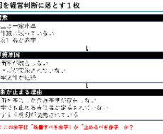 赤字原因を「経営判断」に落とす1枚資料にできます イメージ1
