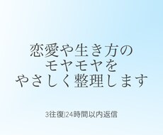 生き方や人間関係の悩みなど優しく整理します イメージ1