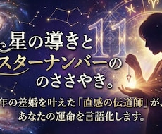 年の差再婚を叶えた星と数魂で愛される運命を導きます イメージ1