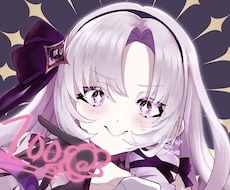 アイコン、TRPGの立ち絵などのイラスト描きます イメージ1