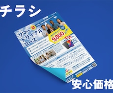 ターゲットの心を動かすチラシ制作します イメージ1