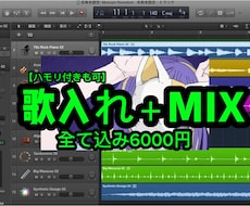 歌入れ＋MIXいたします イメージ1