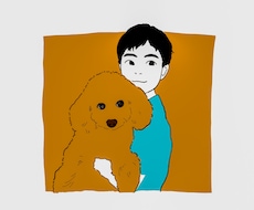 お写真をもとに、デフォルメ似顔絵作成します イメージ1
