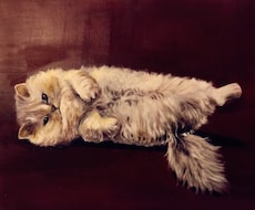 油絵でペットの似顔絵を描きます イメージ1