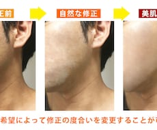 SNS用やアーティスト写真など人物の修正を行います イメージ1