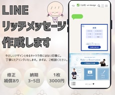 ゆるキャラ×LINEリッチメッセージ作成します タップしたくなる配信画像を作成