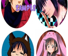 SNSアイコンイラストお描きします イメージ1
