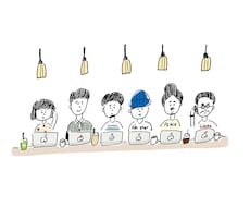 商用利用ok　現役イラストレーターがお描きします 1点3,500円〜流行りのおしゃれ シンプルゆるイラスト！