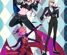 サムネイルやデザイン、幅広いイラスト制作を行います イメージ1