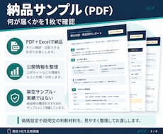 競合3社の価格・強み・売り方を比較調査します イメージ1
