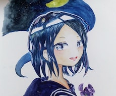 絵画のようなアナログのイラストを描きます イメージ1