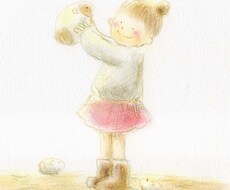 ほのぼの　ほんわか　イラスト書きます 心和らぐほんわかイラスト書きます！