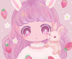 ふんわりキラキラしたゆめかわなイラストを描きます イメージ1