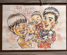 似顔絵お描きします イメージ1