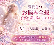 質問1つ、人生・仕事・人間関係等を深く占います 1500文字以上でカードのお写真付きで詳細にお伝えします
