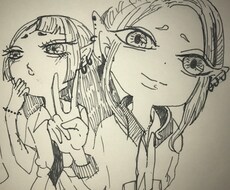 デフォルメして個性的で可愛いキャラにします プレゼントやアイコンなどにいかがでしょうか？？