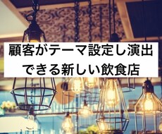 この飲食店流行る！のアイディア販売します イメージ1