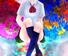人物イラストポストカード作成致します イメージ1