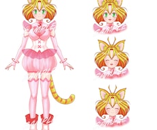 ネコミミの女の子の立ち絵(完成品)販売します イメージ1