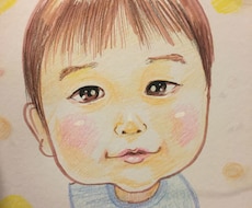 あたたかみのある手描きの似顔絵を提供します イメージ1