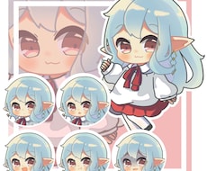 可愛いデフォルメイラスト描きます 全身、立ち絵プラン！デフォルメ・かわいい系イラストメイン