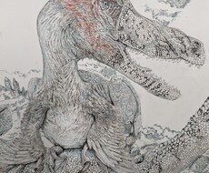 貴方の大好きで大切な動物やペットをペンで描きます イメージ1