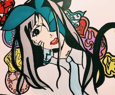 個性的なアートイラストを提供します イメージ1